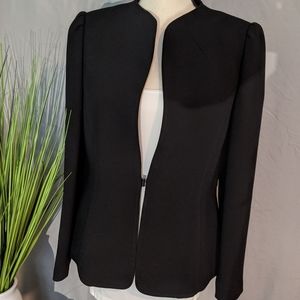 Tahari black blazer